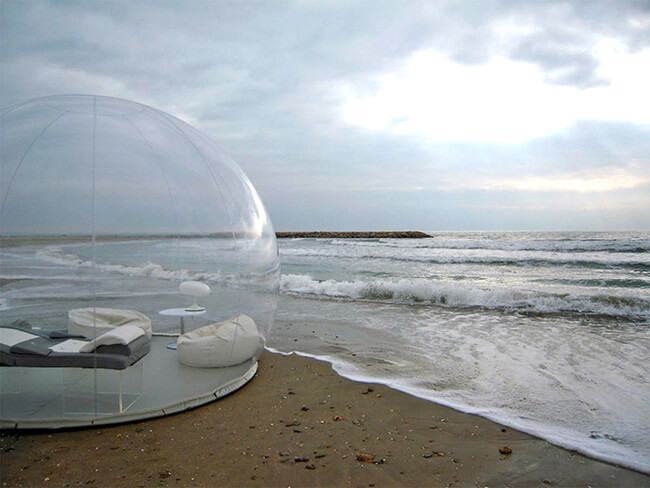 crystal bubble tent 2