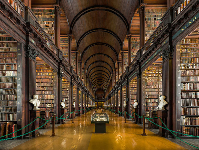 trinity college library 1