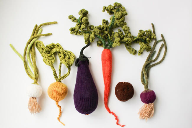 knitted Vegetable 6