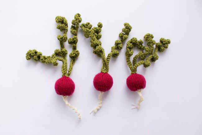 knitted Vegetables 8