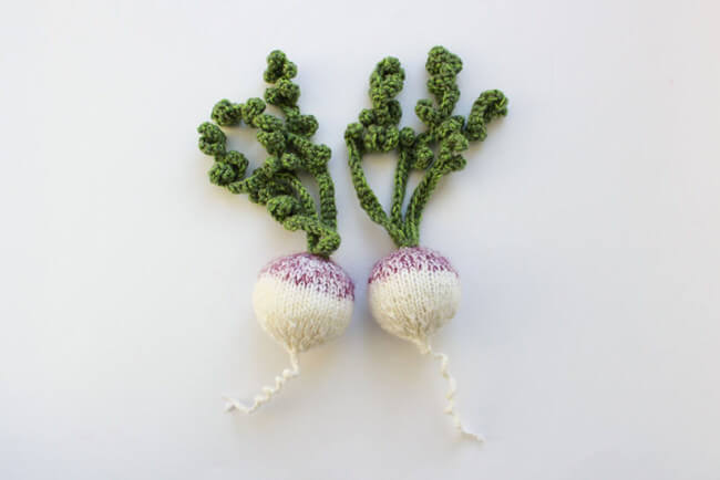 knitted Vegetables 9