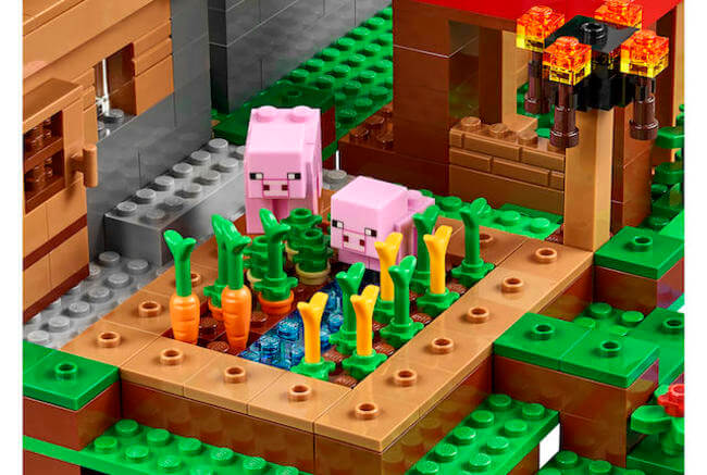 LEGO Is Creating a 1,600 Piece Minecraft Village Set 2