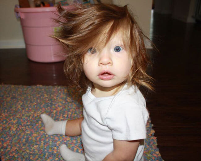 babies with hair 1