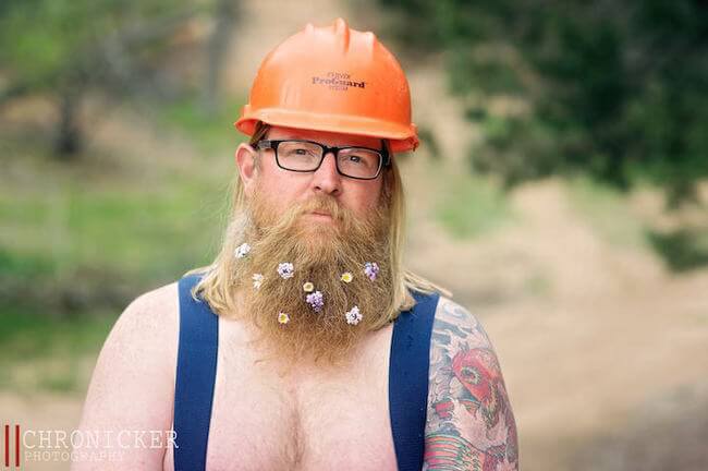 Bearded Man Pin-Up Calendar 7