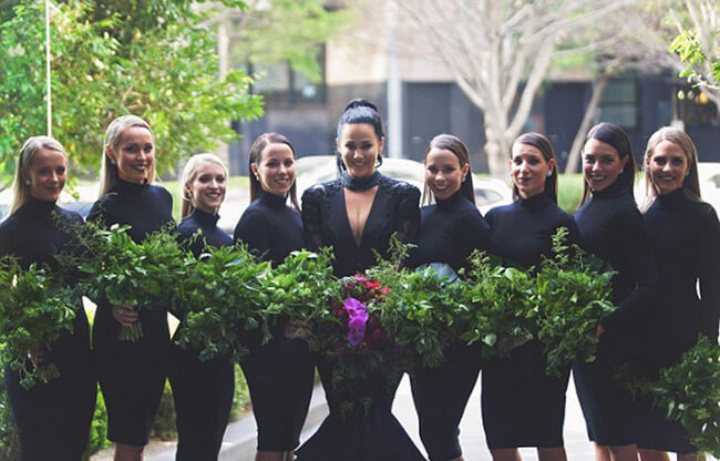 black at a wedding 2