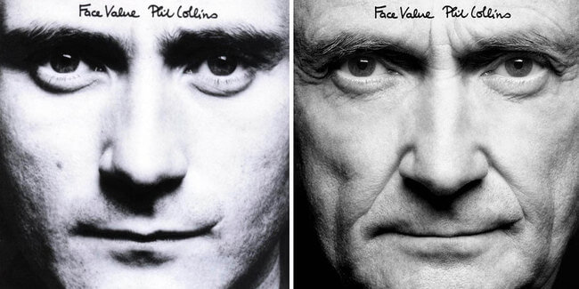 Phil Collins Recreates All His Original Album Covers 4