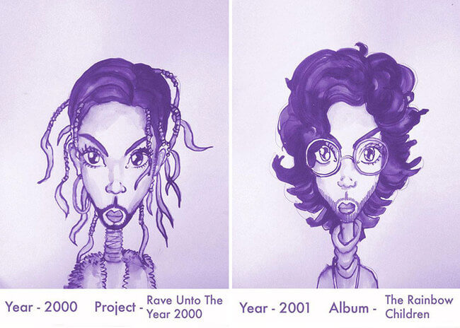 Prince’s Hair Styles 13