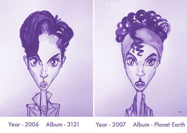 Prince’s Hair Styles 16