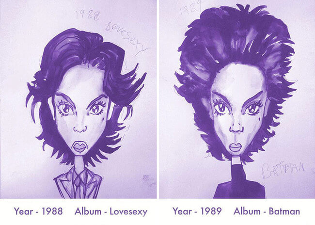 Prince’s Hair Styles 7