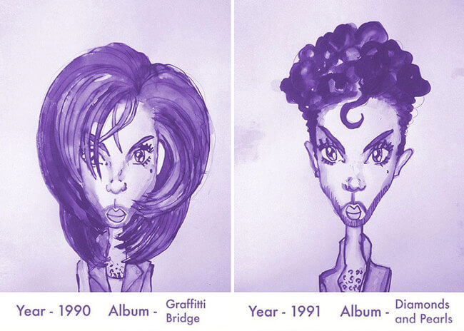 Prince’s Hair Styles 8