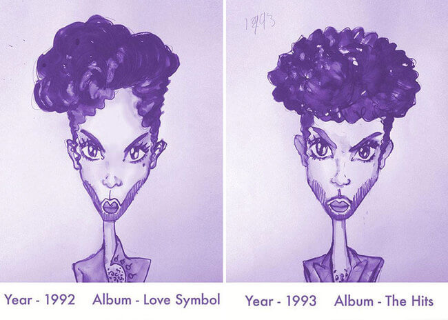 Prince’s Hair Styles 9