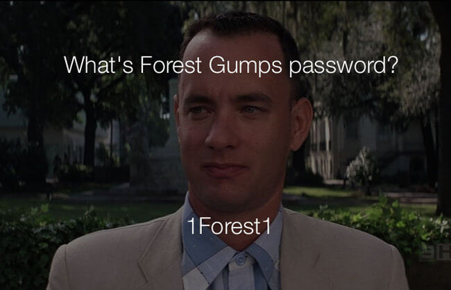 stupid haha jokes - whats forest gumps password 27