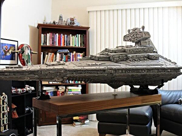 Incredible 70 Pound LEGO Star Destroyer (1)