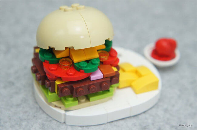 Japanese Lego Master Builds Food From Lego 11