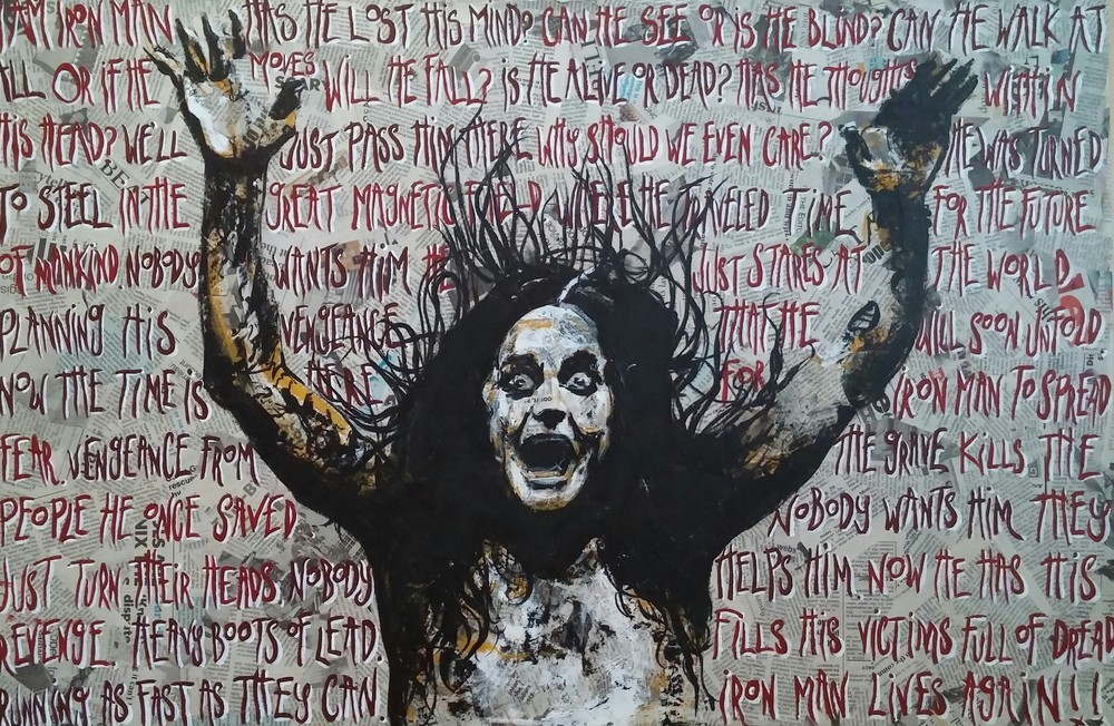 ozzy osbourne paintings