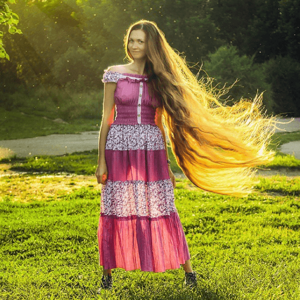 Woman Didn't Cut Her Hair For 13 Years