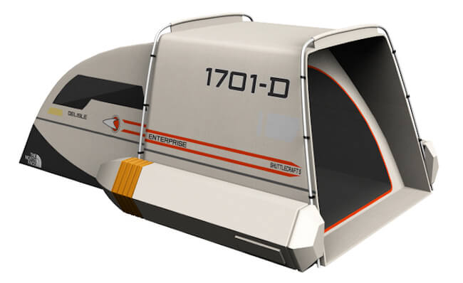 Two Person Tent Star Trek Shuttlecraft