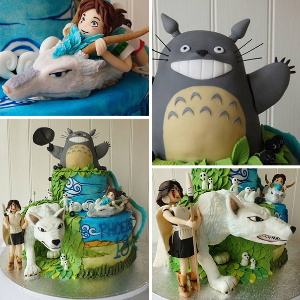 totoro cake 6