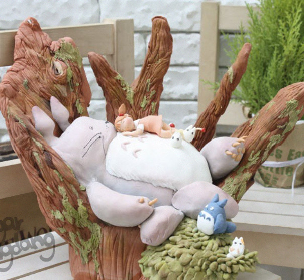 totoro cake 8