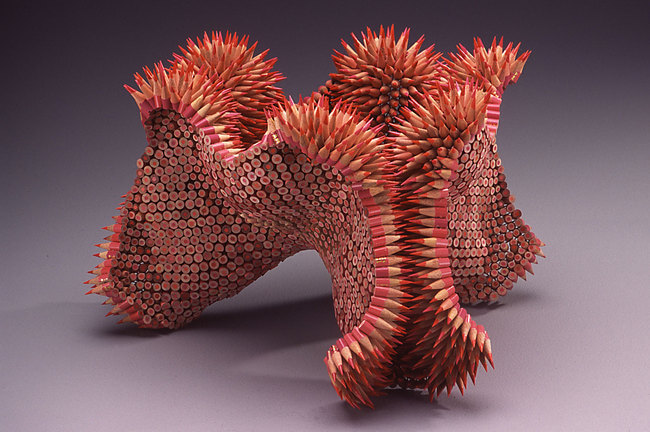 Amazing Sculptures Made From Pencils 1
