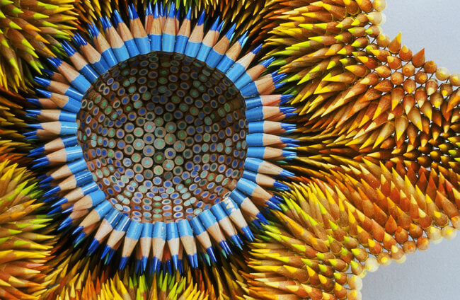 Amazing Sculptures Made From Pencils 8