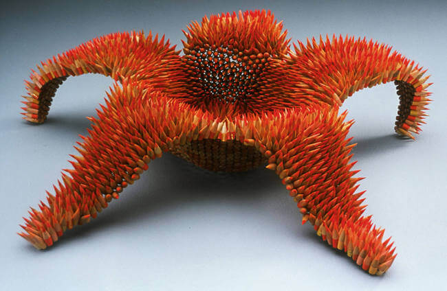 Jennifer Maestre pencil sculptures 3