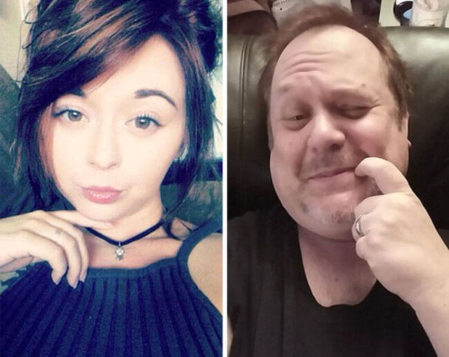 Dad Hilariously Trolls His Daughter By Recreating Her Selfies On Social 