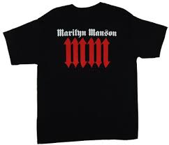 marilyn manson t shirts