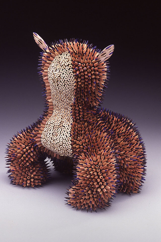 Jennifer Maestre pencil sculptures 6