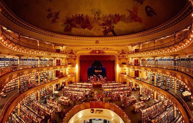 most beautiful bookshop in the world 1