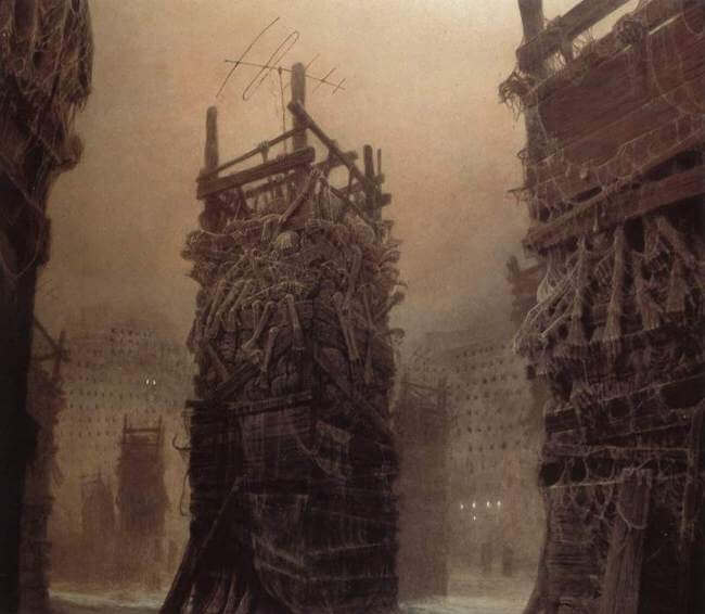 Zdzislaw Beksinski terrifying art 9