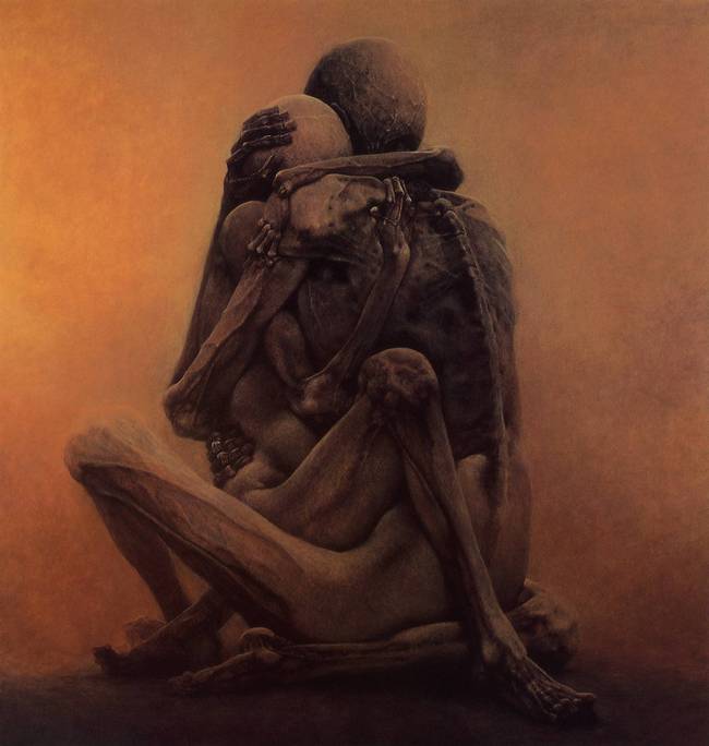 Zdzislaw Beksinski terrifying art 5