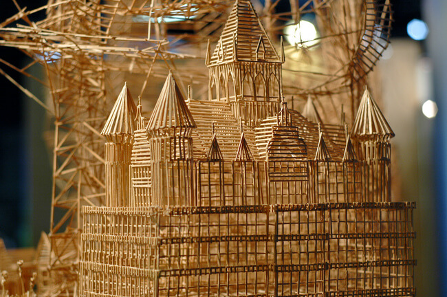 toothpick sculpture of san francisco 3