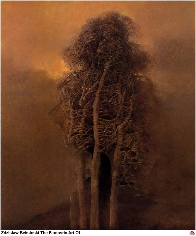 Zdzislaw Beksinski terrifying art 16