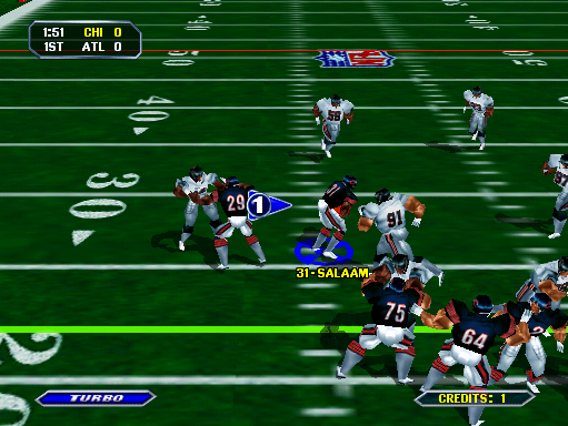 awesome arcade games - NFL blitz