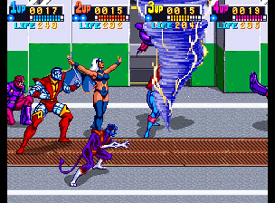 awesome arcade games - x man