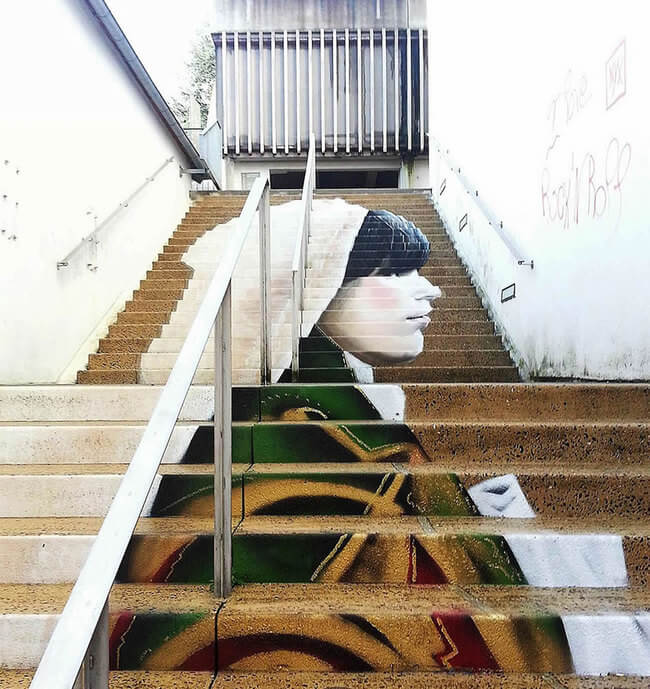 stairs art 16