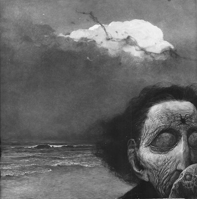 Zdzislaw Beksinski terrifying art 11