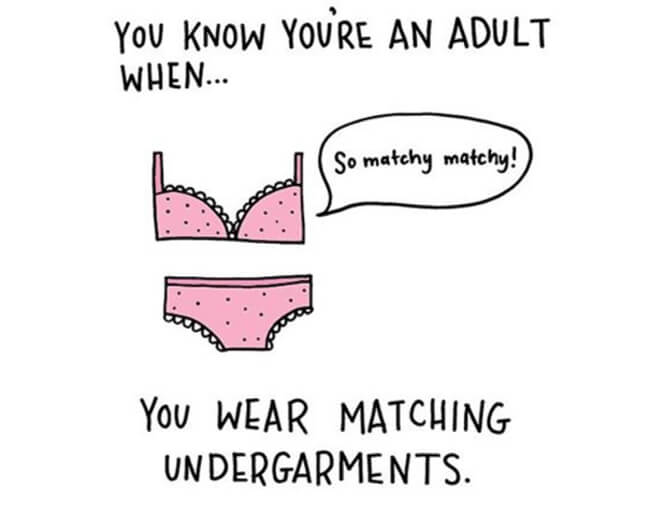 Funny Illustrations show you're An Adult 21