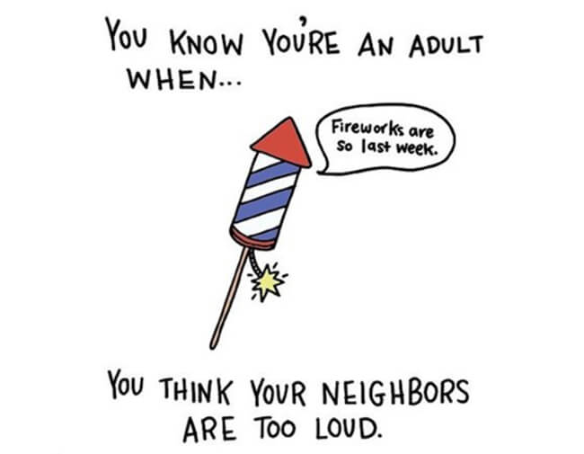 Funny Illustrations show you're An Adult 6