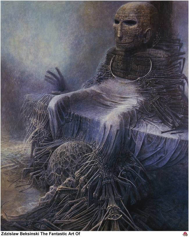 Zdzislaw Beksinski terrifying art 15