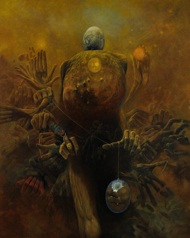 Zdzislaw Beksinski terrifying art 18