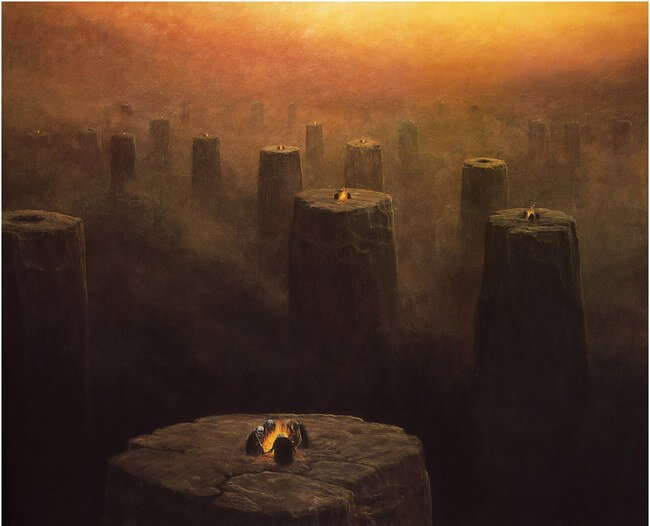 Zdzislaw Beksinski terrifying art 17