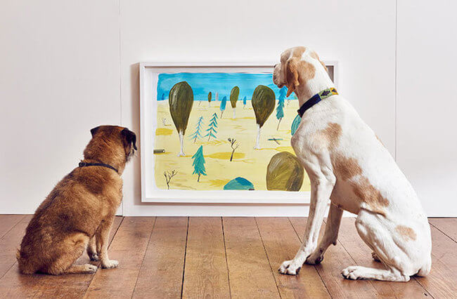 interactive art for dogs 1