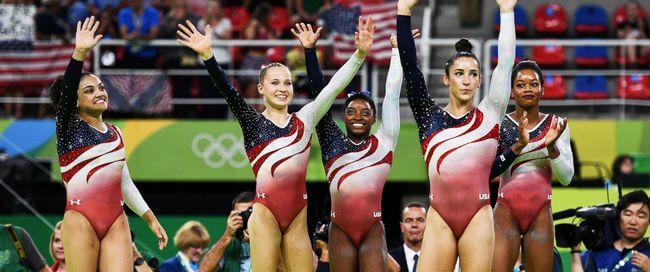US Woman's Gymnastics Team 1
