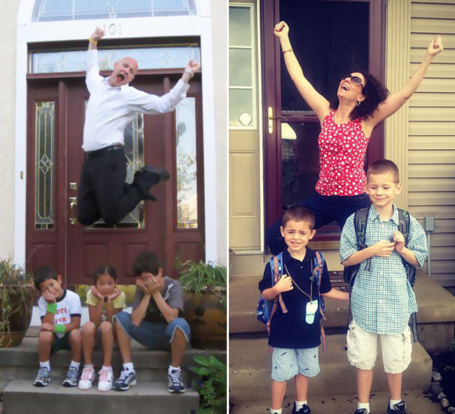 22 Funny Back To School Pictures Every Parent Can Relate Too