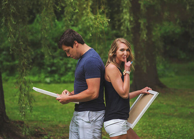 Wife Surprised Her Husband With A Fake Couples Photo Session To