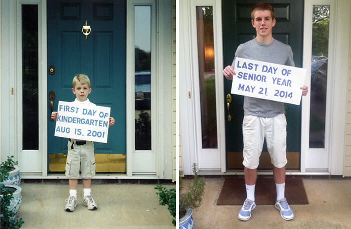 first day of school vs last day 9 (1)