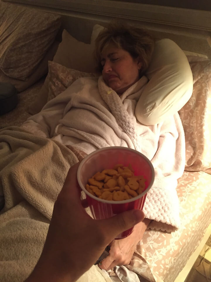 Son Shames Mom For Falling ASleep