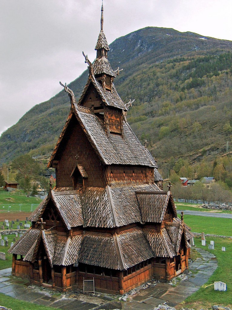 Stunning Year Old Stave Church That Survived The Test Of Time